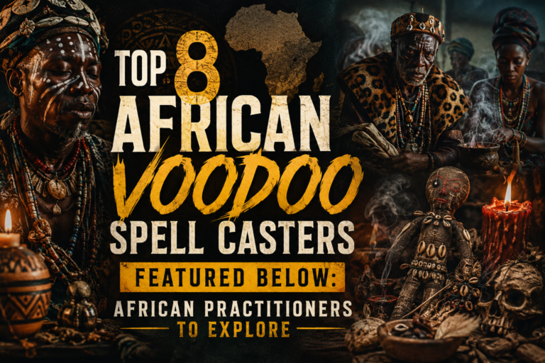 Top 8 African Voodoo Spell Casters Featured Below: African Practitioners to Explore