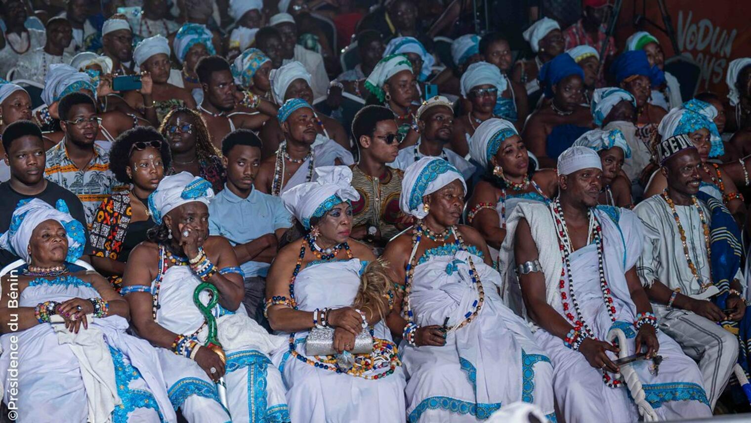 Contemporary Vodun ceremony demonstrating the survival of traditional religion in Benin